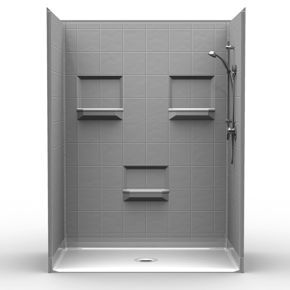 60 x 36 Shower Package Curbless Entry | 24 hr Quick Ship