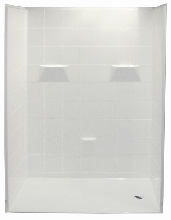 60 X 32 Curbless Shower Stall