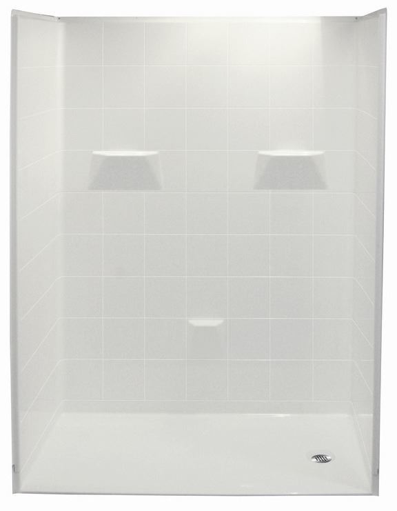 60 X 30 Roll-in Shower Stall | Tub Conversion Shower | Barrier Free