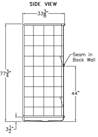 60 X 32 Curbless Shower Stall | Tub to Shower Conversions