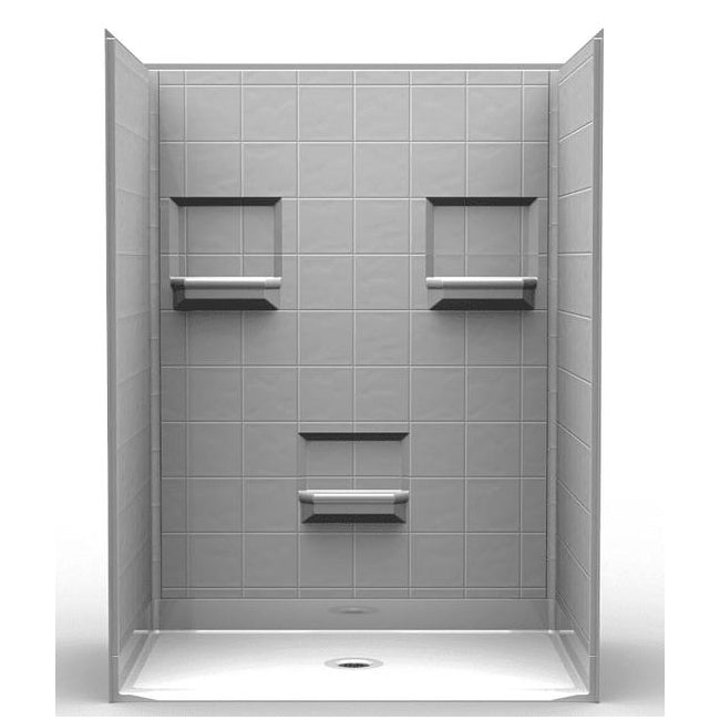 60 X 42 ROLL-IN SHOWER STALL | MADE IN USA