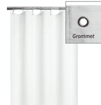 ADA Weighted Shower Curtain | for Barrier Free Shower | Vinyl