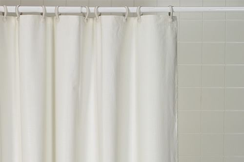 Weighted Shower Curtain for Barrier Free Shower | Fabric | 5 ft