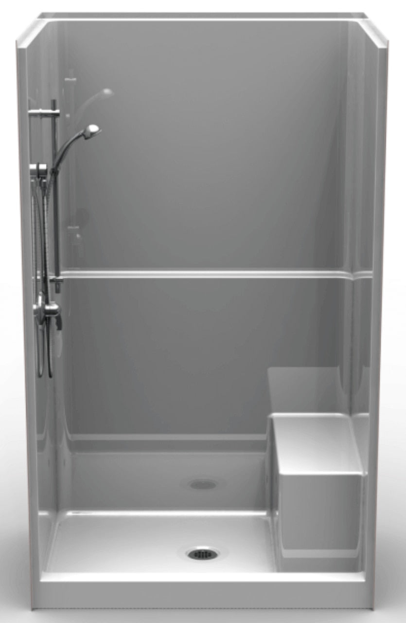 Shower with Seat | 48 x 36 | One Piece