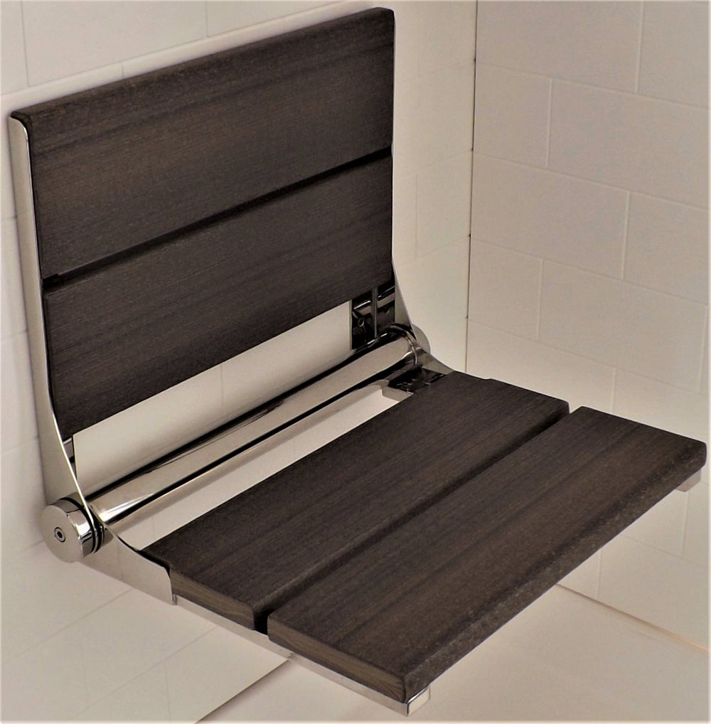 Wall Mounted Shower Seat | Folding | LuxeWood