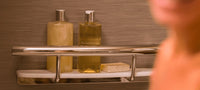 Invisia Shampoo Shelf and Grab Bar