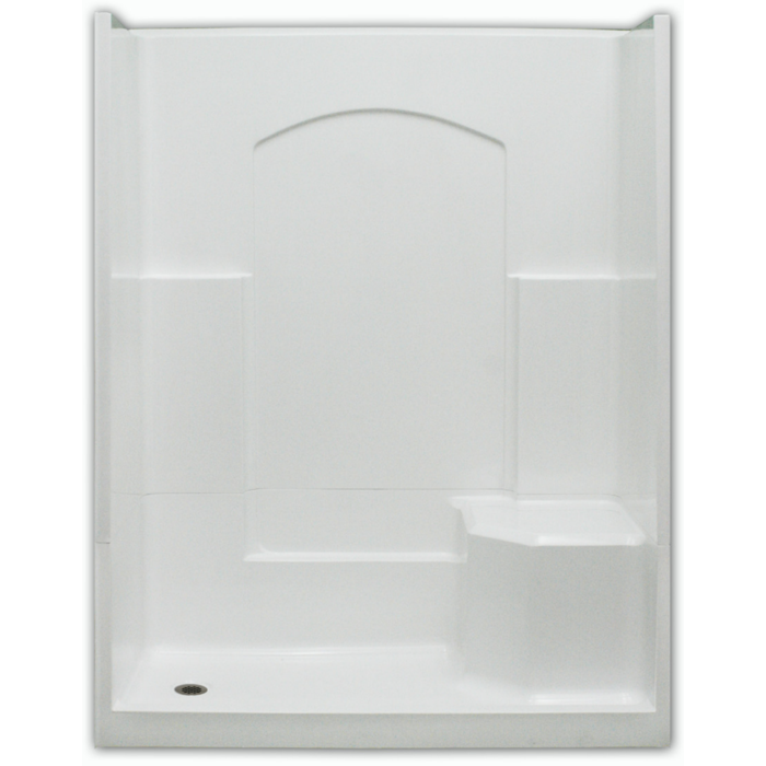 Walk In Shower with Seat | 60 x 32 Multi-Piece | Left or Right Seat