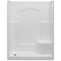 Walk In Shower with Seat | 60 x 32 Multi-Piece | Left or Right Seat
